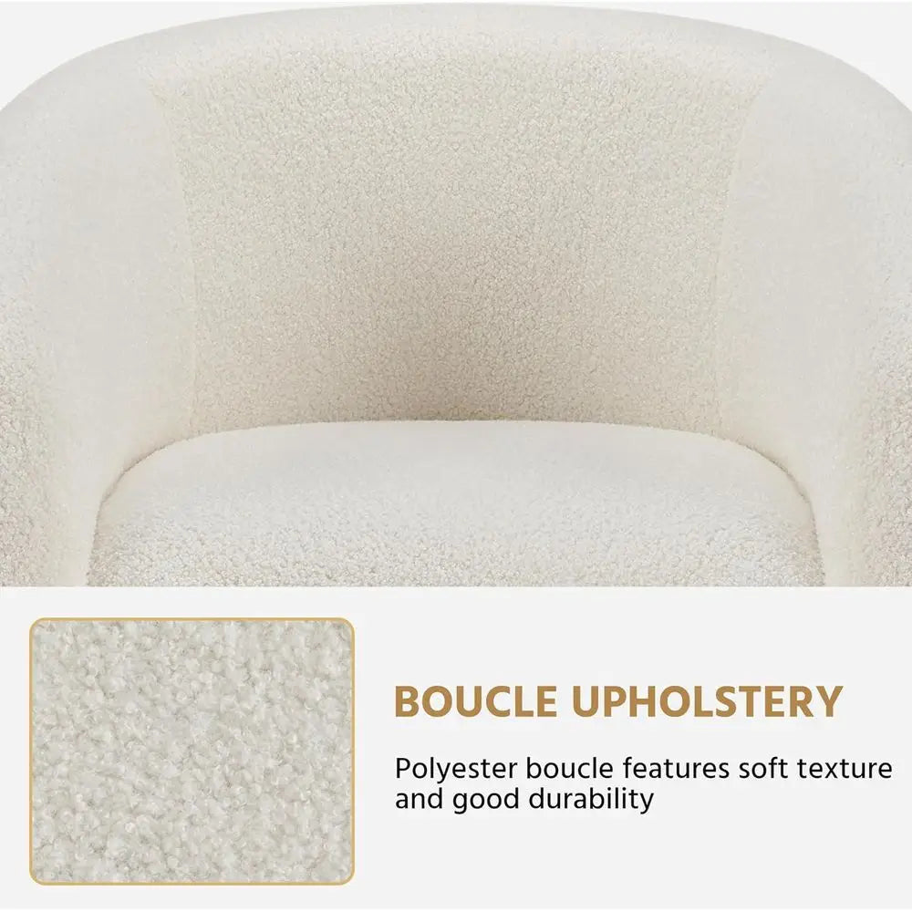 LISM Barrel Accent Chairs Set Of 2 For Living Room