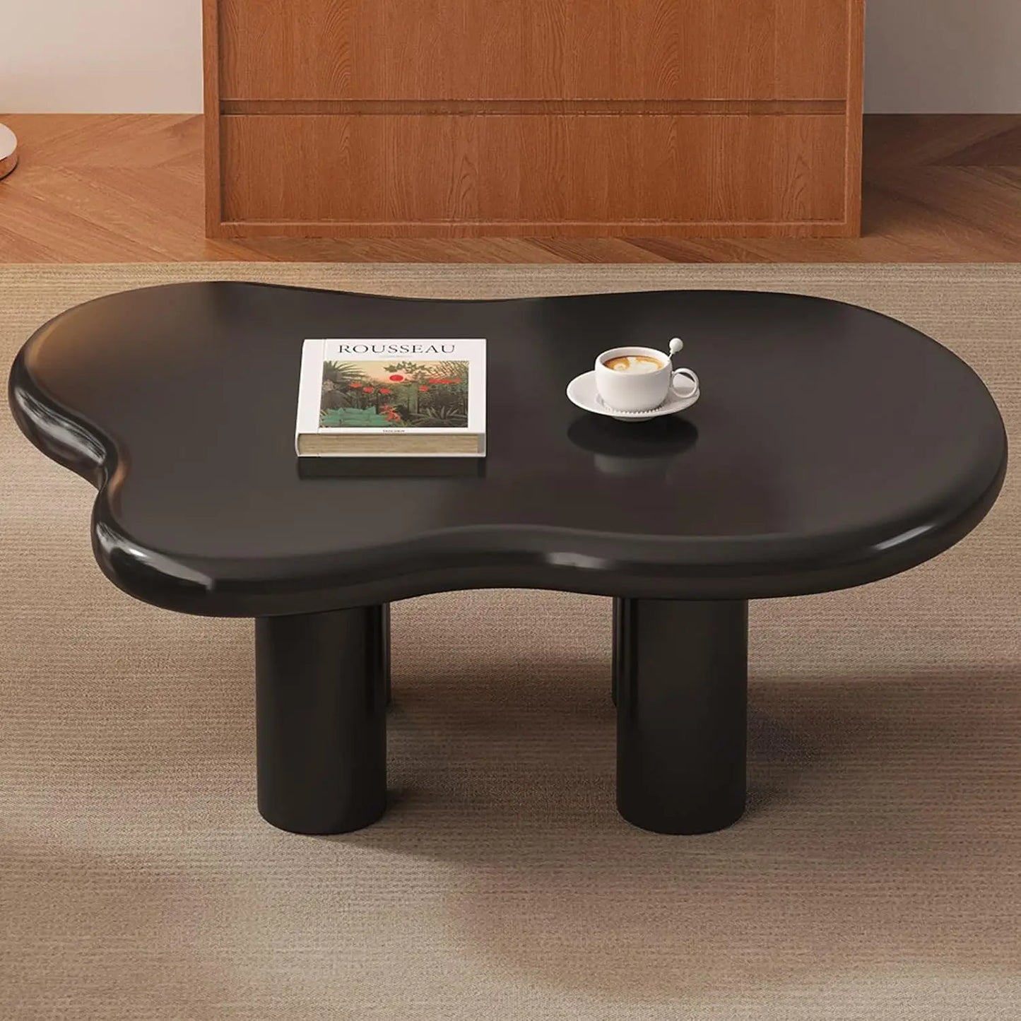 Cloud Modern Coffee Table With Four Legs For Living Room