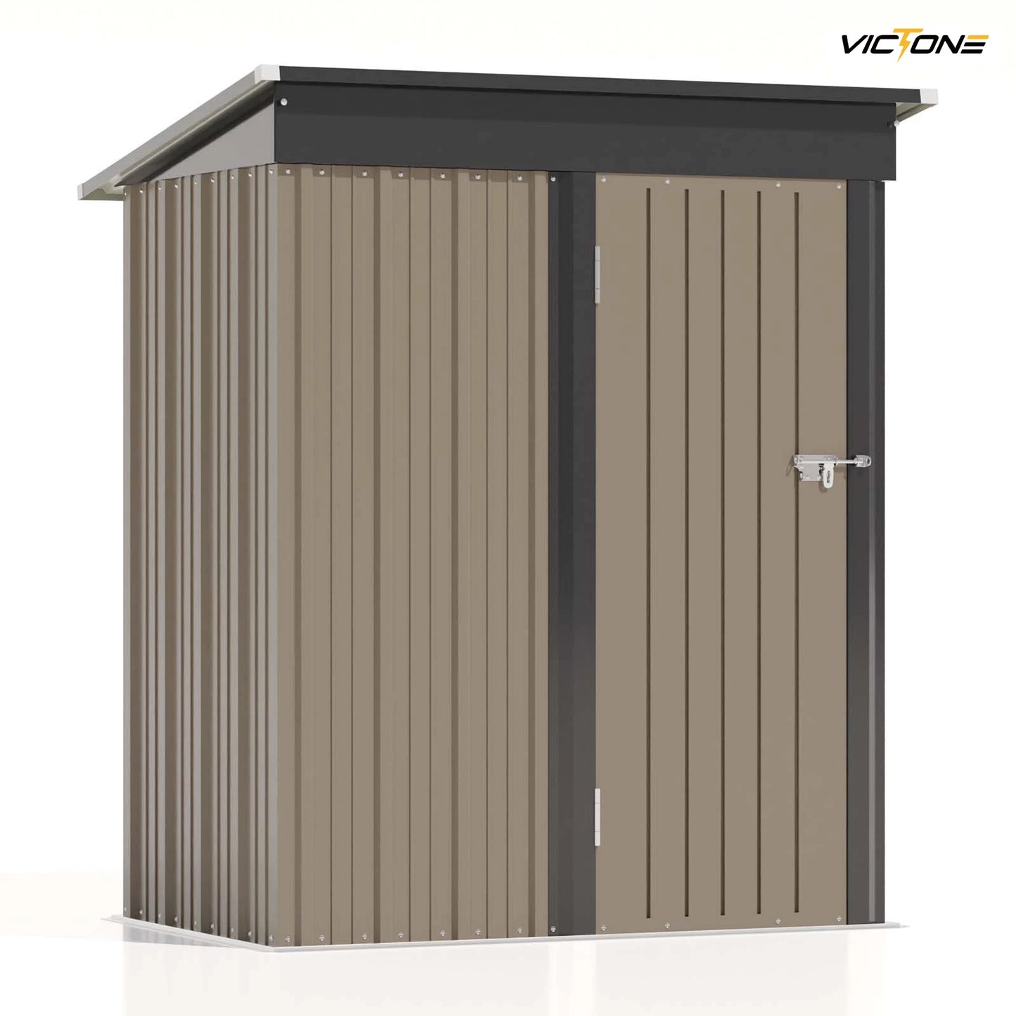 Victone Patiowell Outdoor Storage Shed With Lockable Door