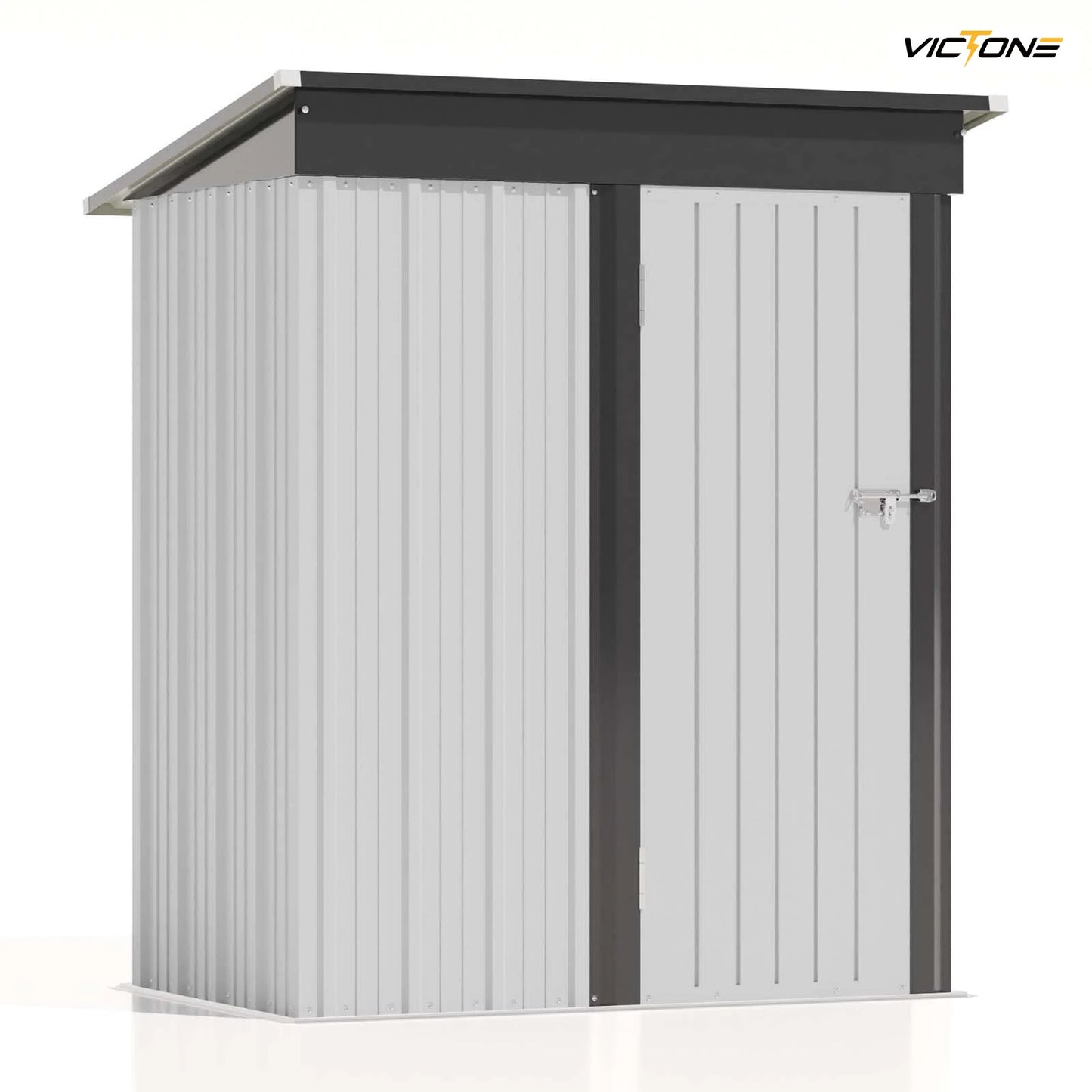 Victone Patiowell Outdoor Storage Shed With Lockable Door