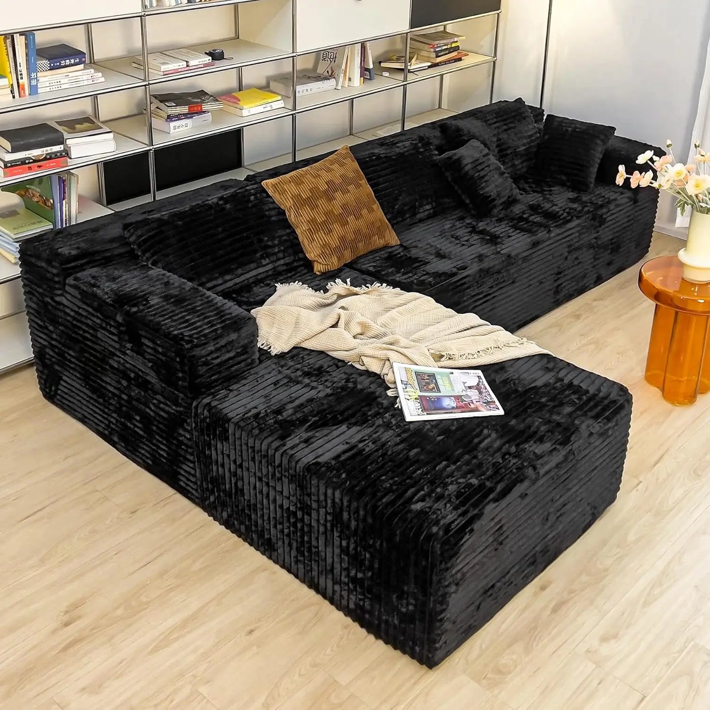 Cloud Sectional Sofa With L Shaped Chaise Modern Modular Design