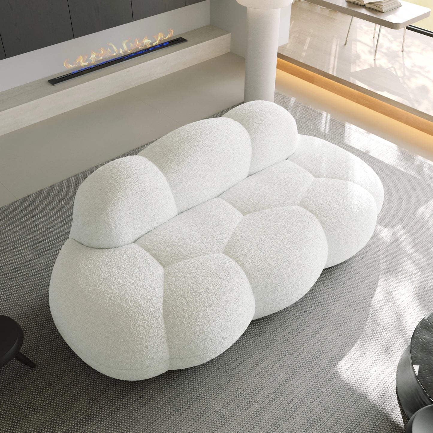 Sdorens Modern Cloud Shaped Sofa For Living Room And Bedroom