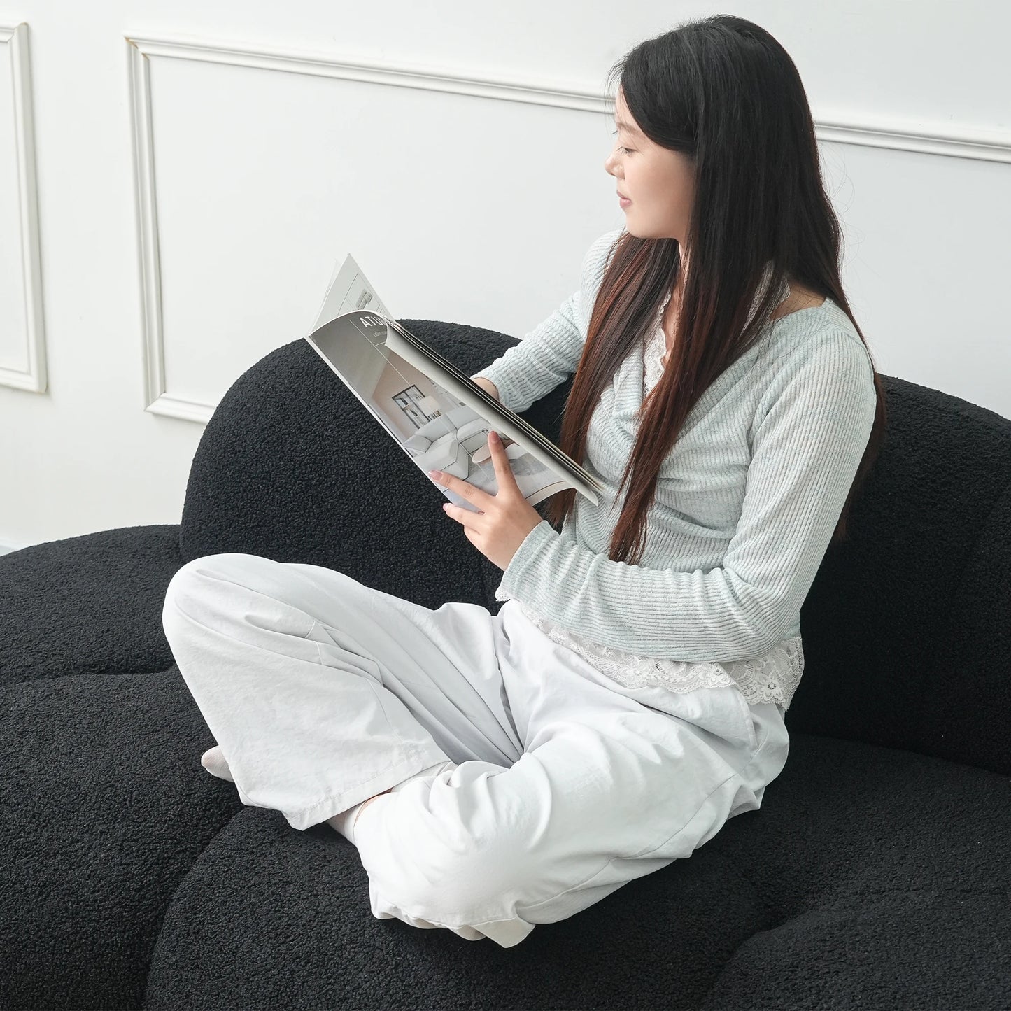 Sdorens Modern Cloud Shaped Sofa For Living Room And Bedroom
