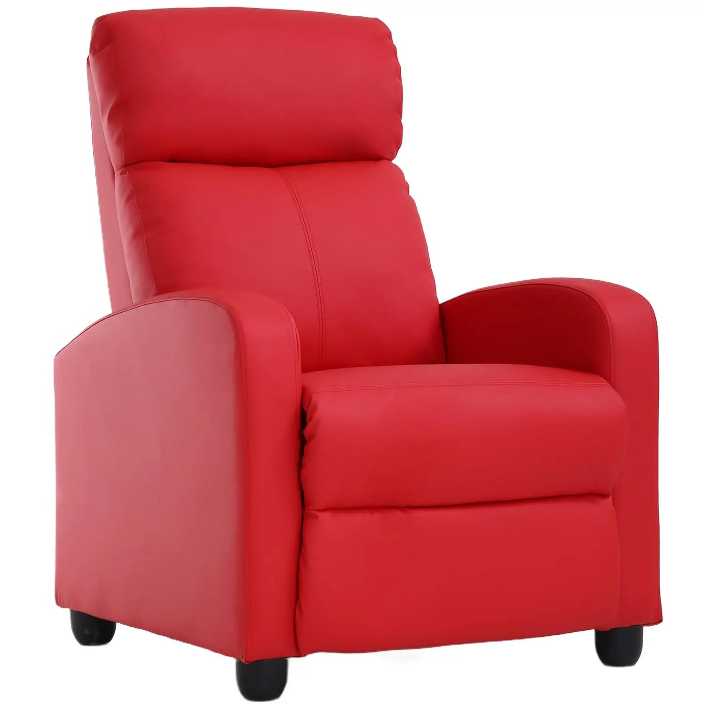Recliner Chair Single Reclining Sofa For Home Theater Lumbar Support