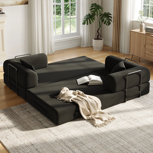 THOLASIS Convertible Floor Sofa Bed 5-in-1 DIY Modular