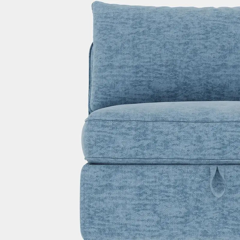 Modular Sectional Sofa Set With Storage 3 Seater Loveseat Chair