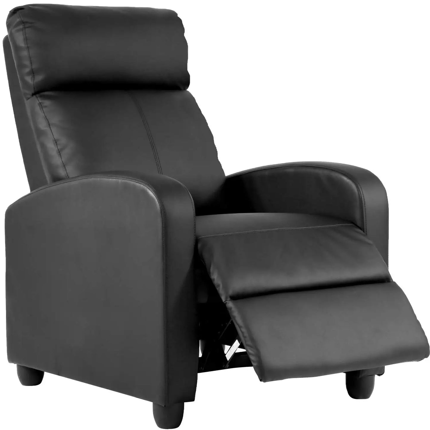 Recliner Chair Single Reclining Sofa For Home Theater Lumbar Support