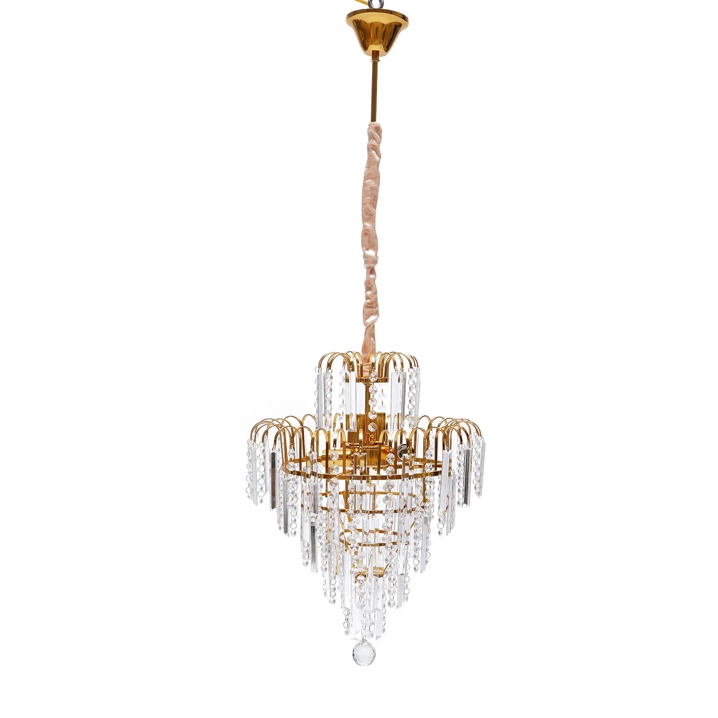 Led Crystal Chandelier Modern Luxury Ceiling Light Pendant Fixture E14